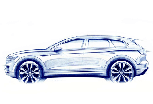 Volkswagen revela ‘teaser’ de novo Touareg